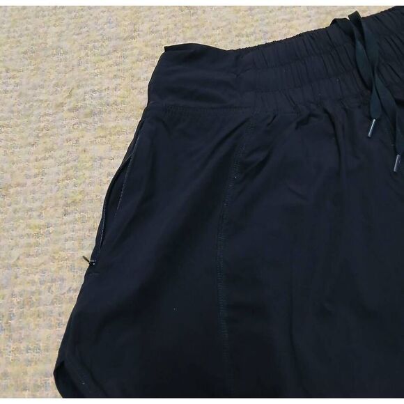 1st phorm womens small black athletic running shorts with front key pocket - Picture 3 of 5